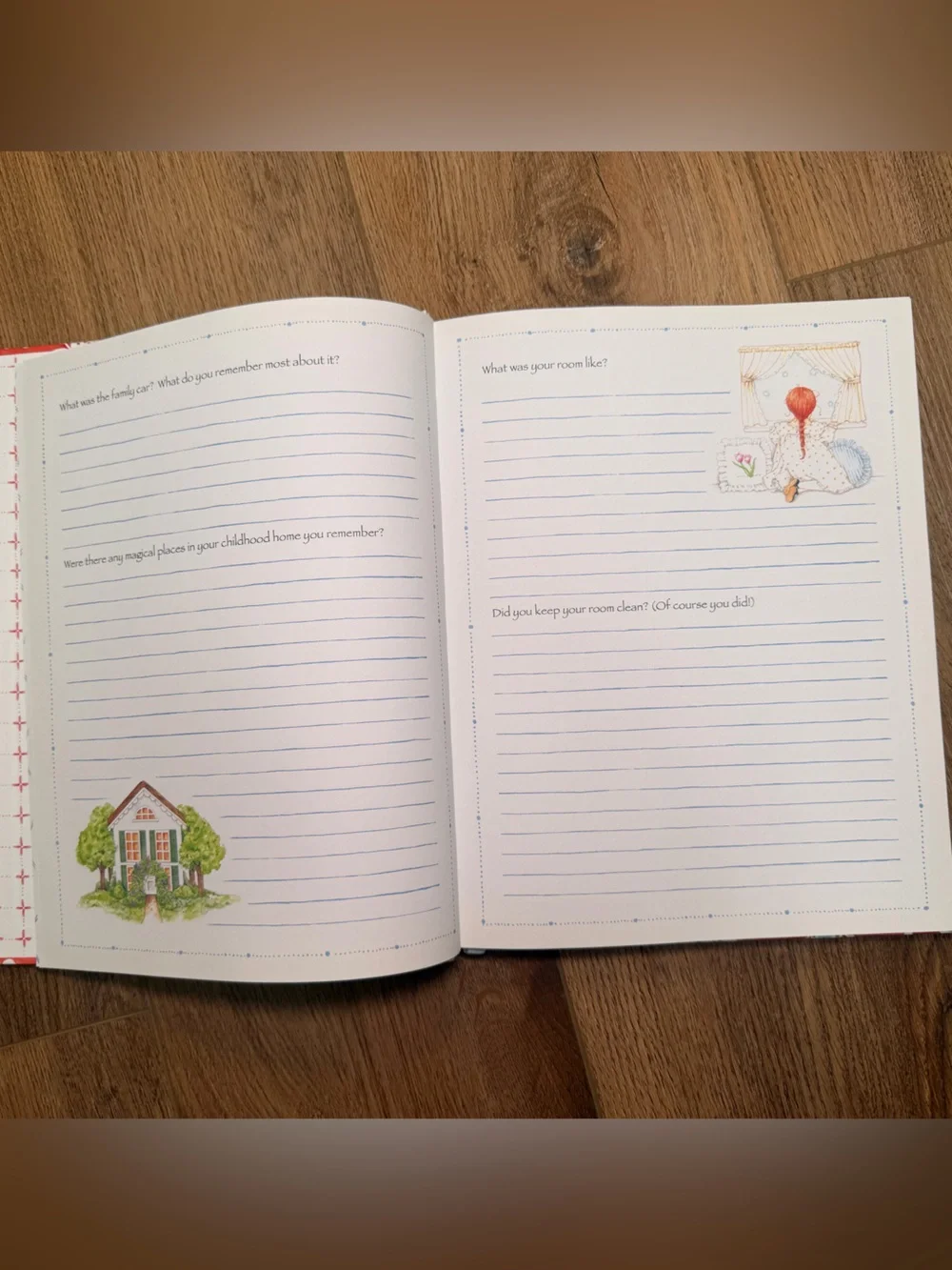 Susan Branch Mom Tell Me Your Story Memory Book Guided Journal Keepsake Gift
